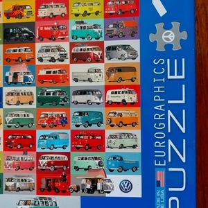 Vanlife VW Camper Vans - Jigsaw Puzzle